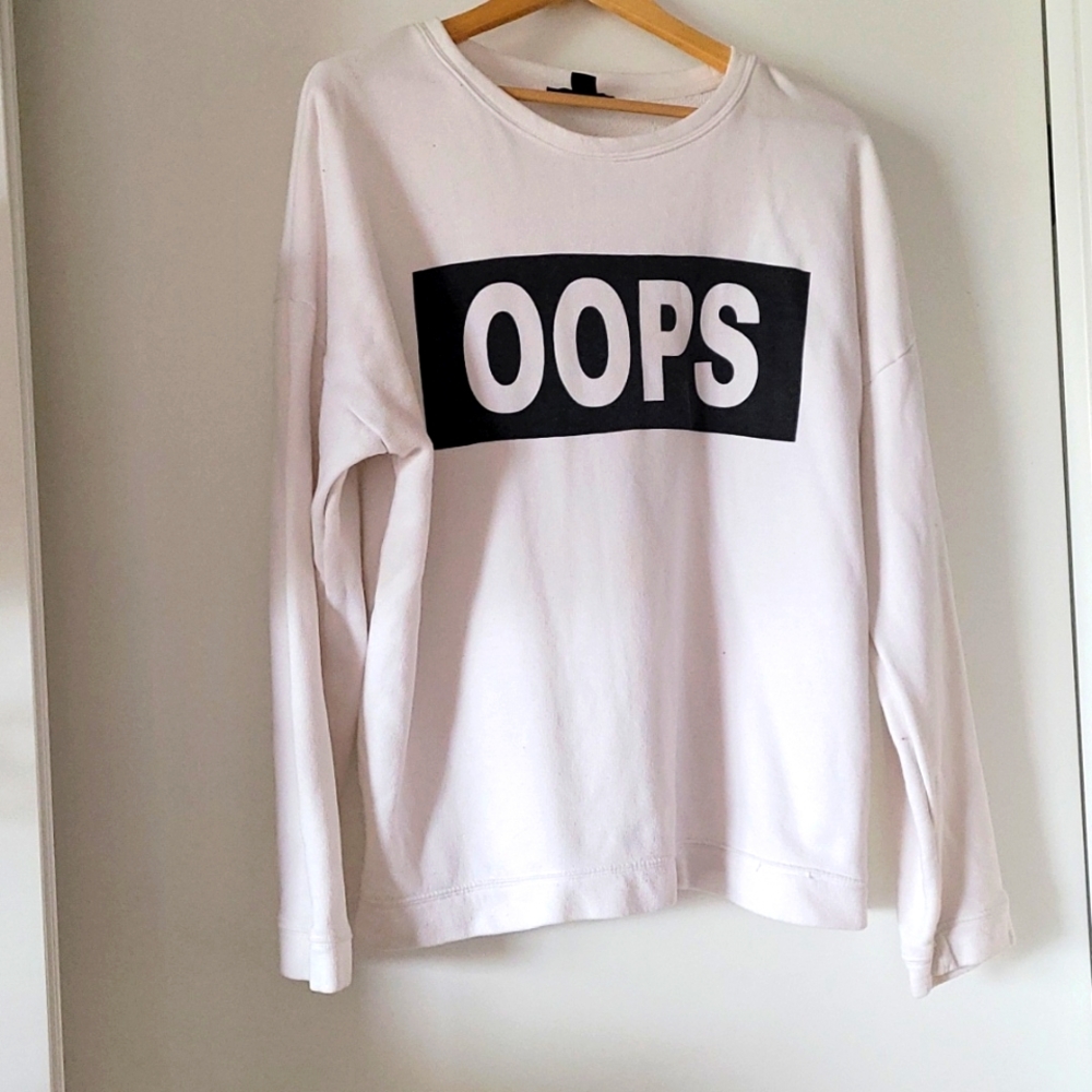 Oops Sweater